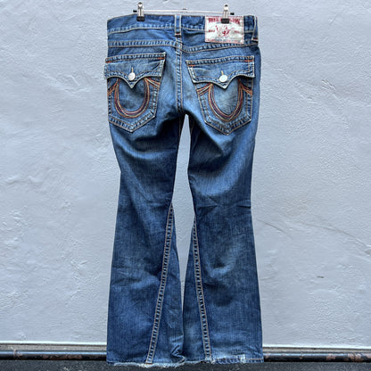 Vintage True Religion Bootcut Pants Back 