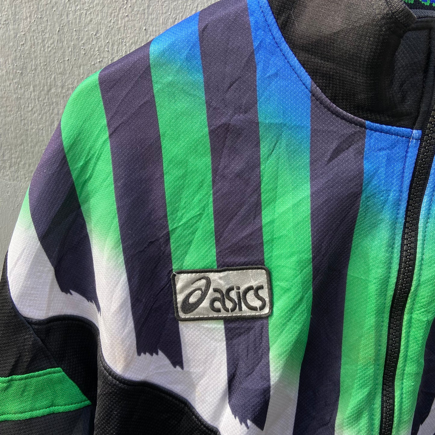 90s Green Asics Track Suit