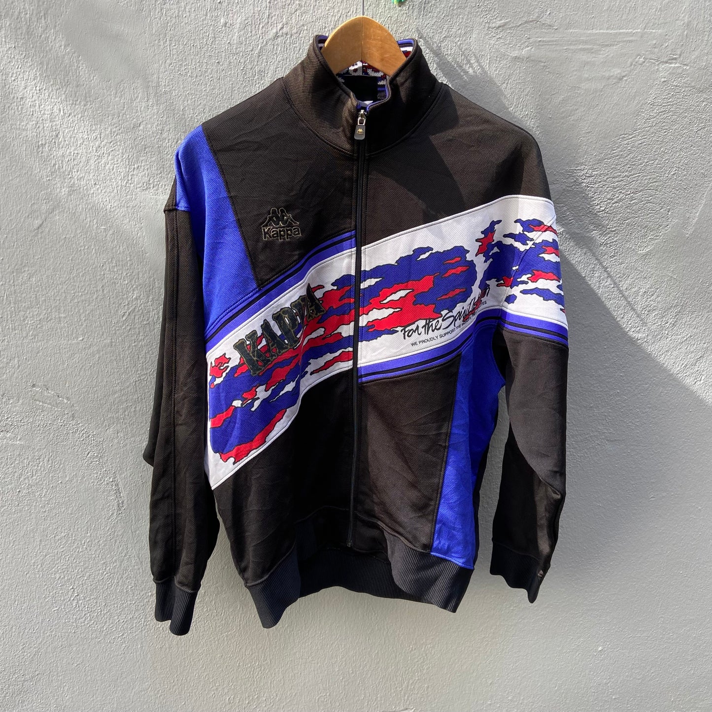 90s Japanese Black/Purple Kappa Track Suit