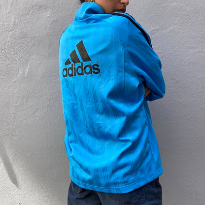 SkyBlue Adidas Track Suit back