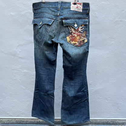 True Religion Bootcut Pants - Hindu God