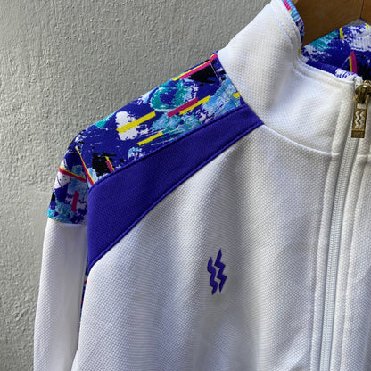 90s White Mizuno Track Suit