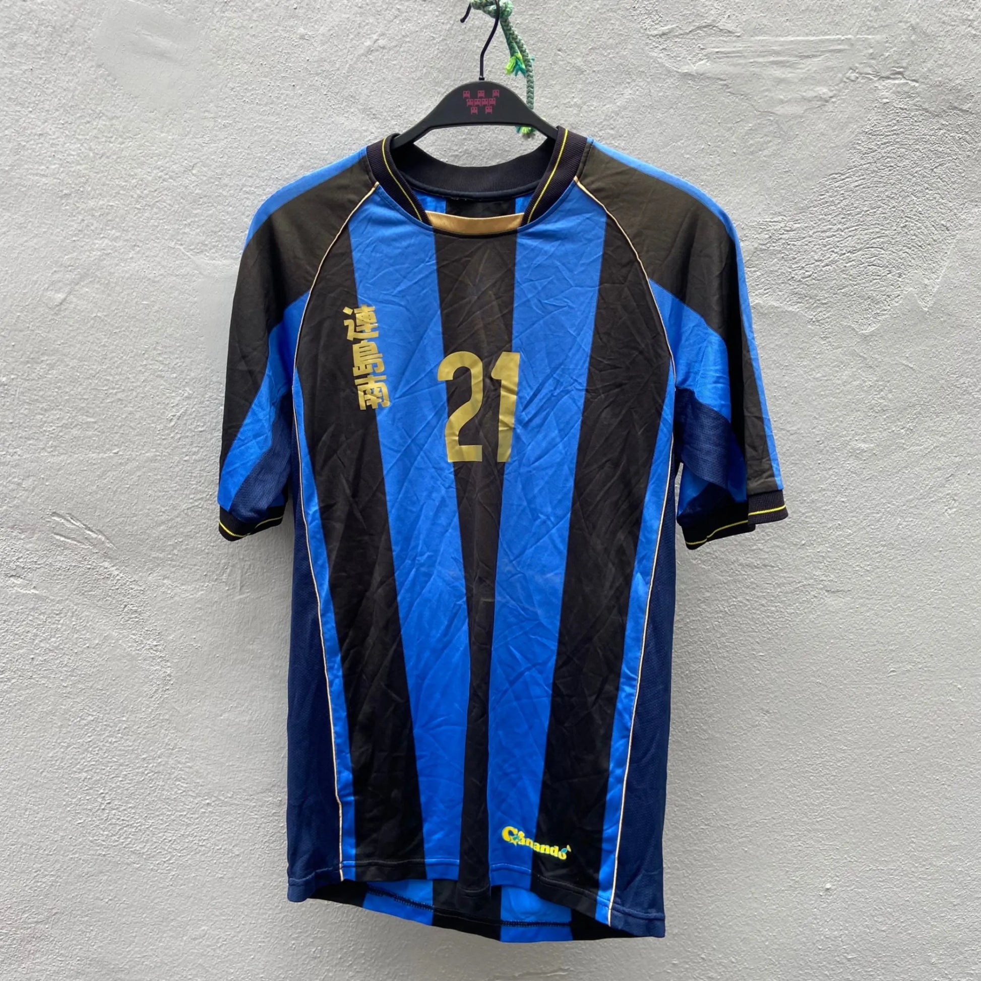 Vintage Blue Japanese Local Team Jersey