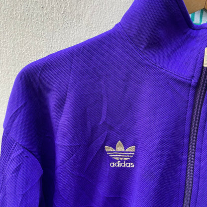 Purple Adidas Originals Track Suit