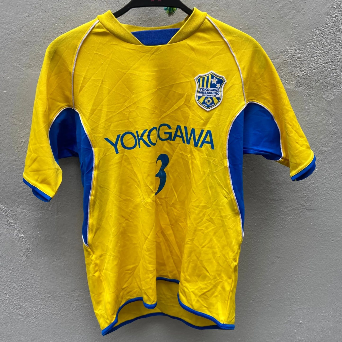 Vintage Yellow Japanese Local Team Jersey