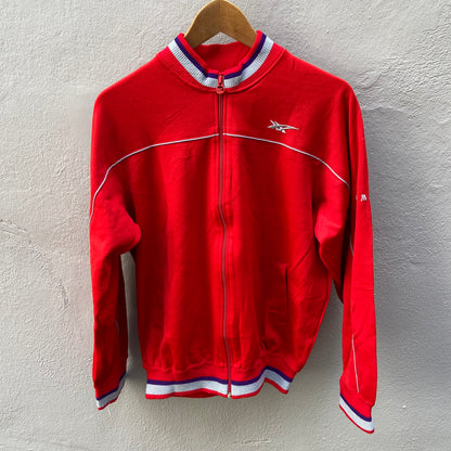 80s Red Asics Track Suit