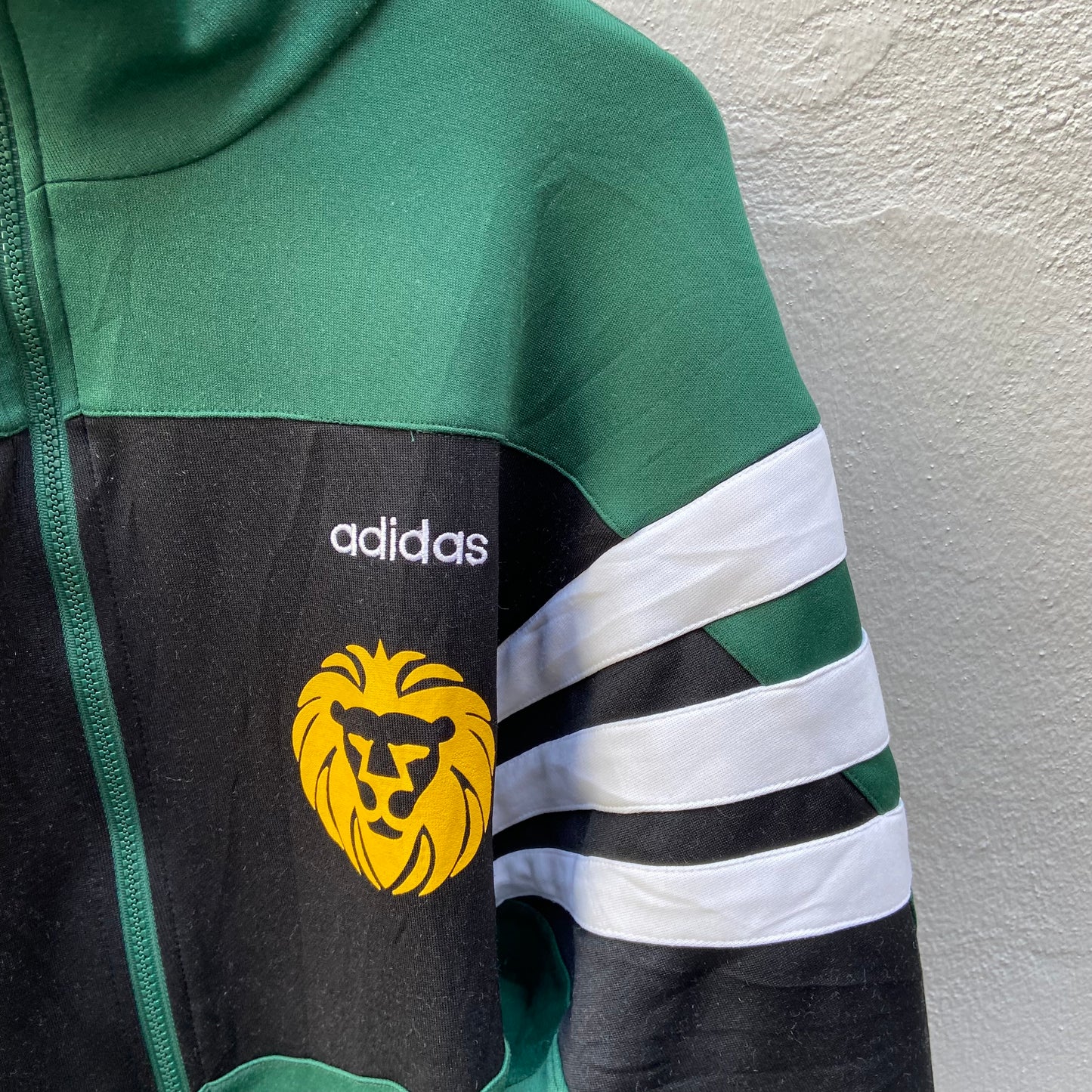 Green Piemont College Soccer Adidas Track Suit