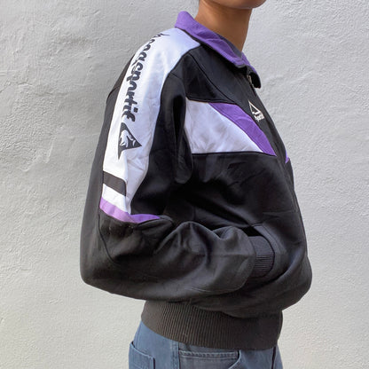 90s Purple Le Coq Sportif Track Suit side