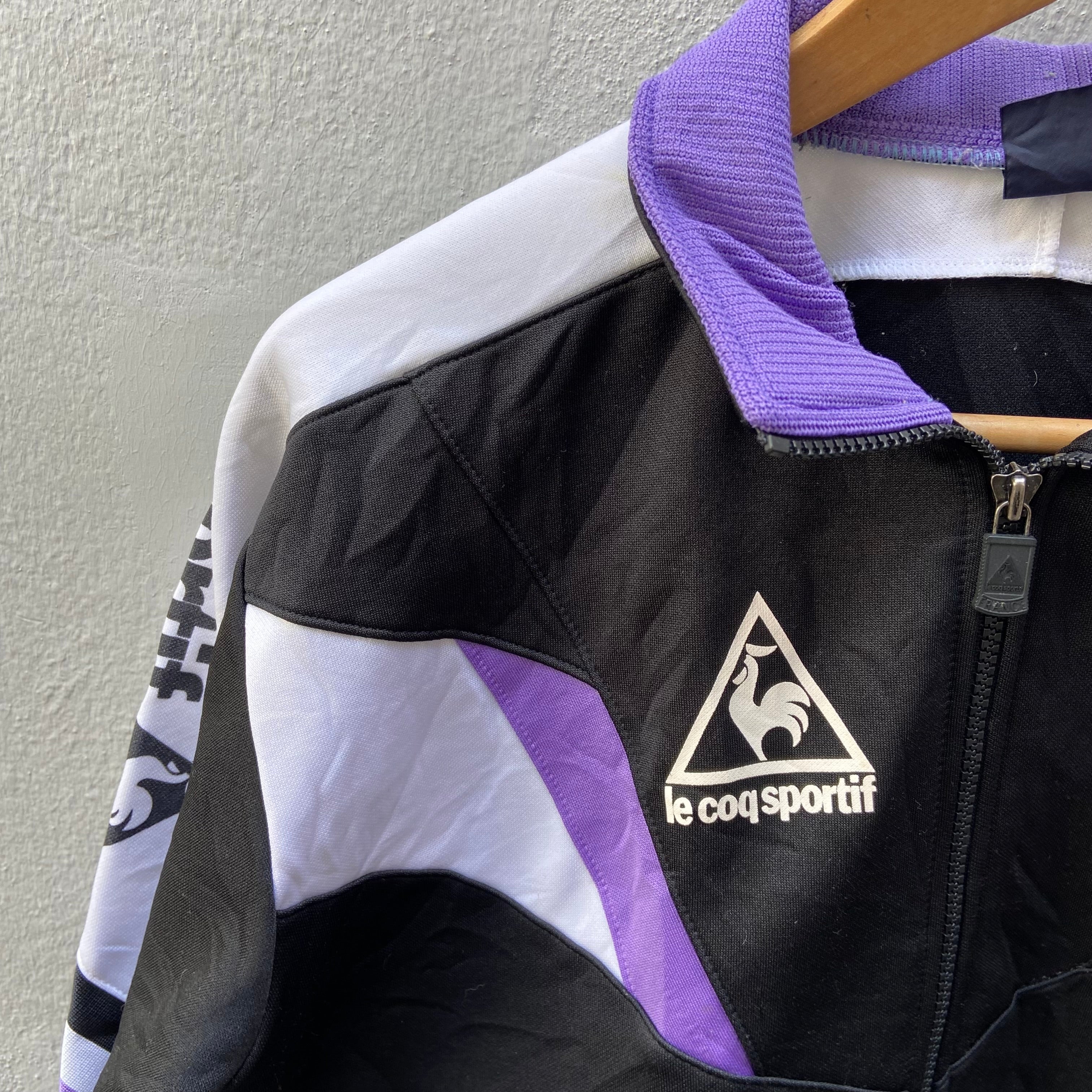 90s Purple Le Coq Sportif Track Suit Wasteland