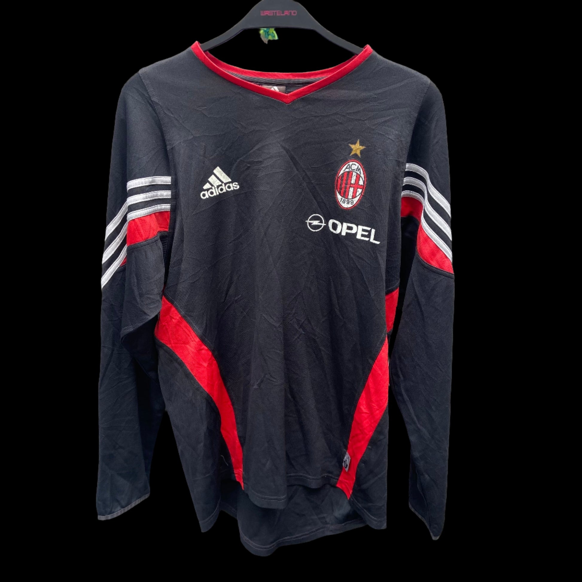 Vintage AC Milan Adidas Training 2004-2005 Jersey front