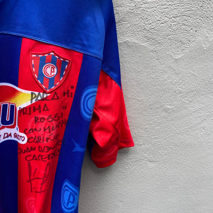 Vintage Cerro Porteño Topper 2003 Signed Jersey