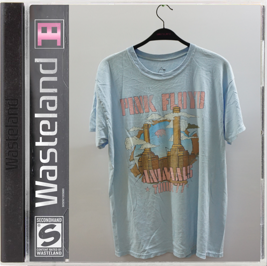 Vintage Light Blue Pink Floyd Tee-Shirt