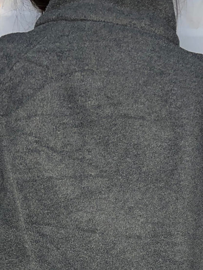 Vintage Columbia Gray Full-zip Fleece Jacket