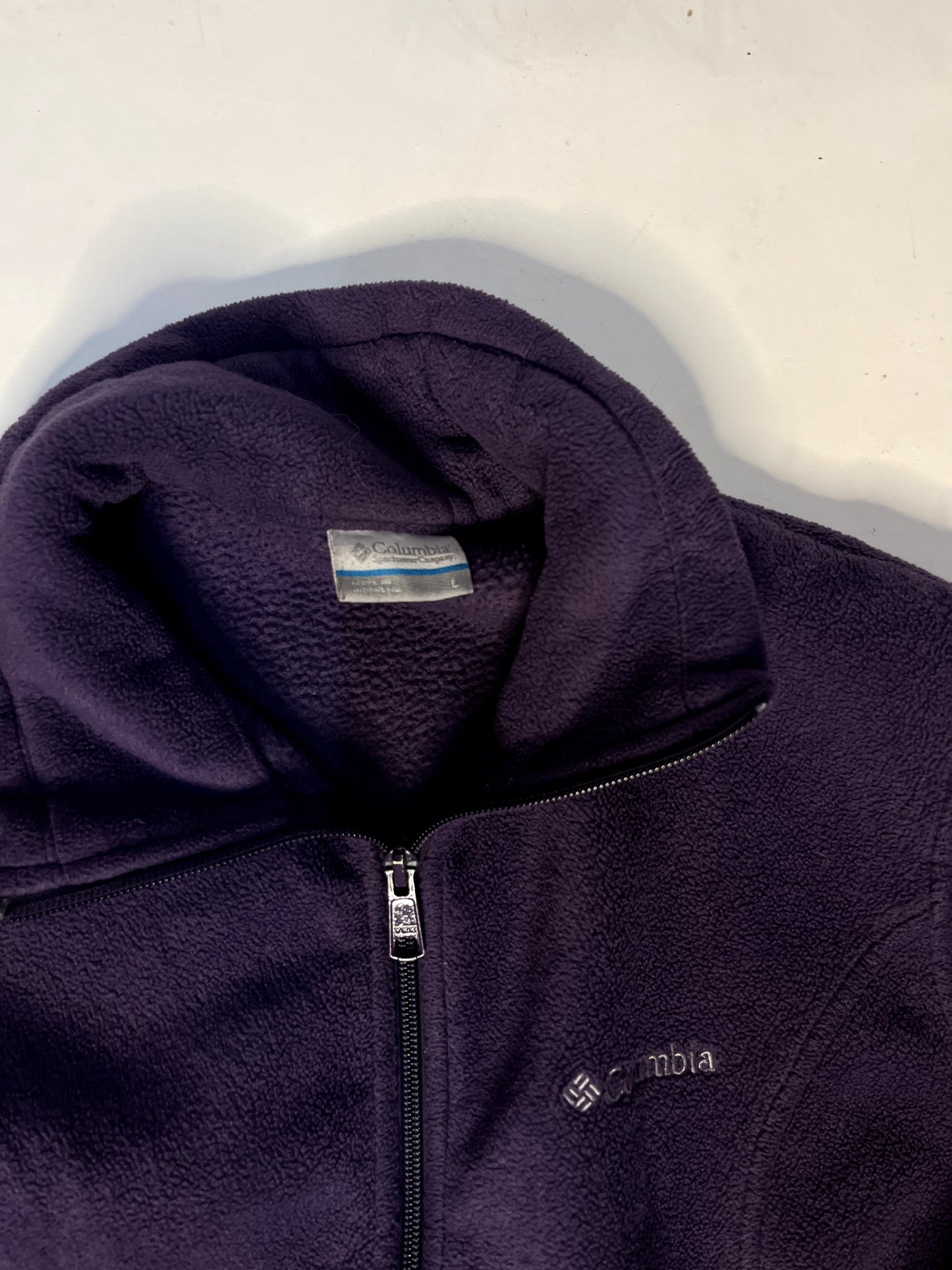 Vintage Columbia Purple Fleece Jacket