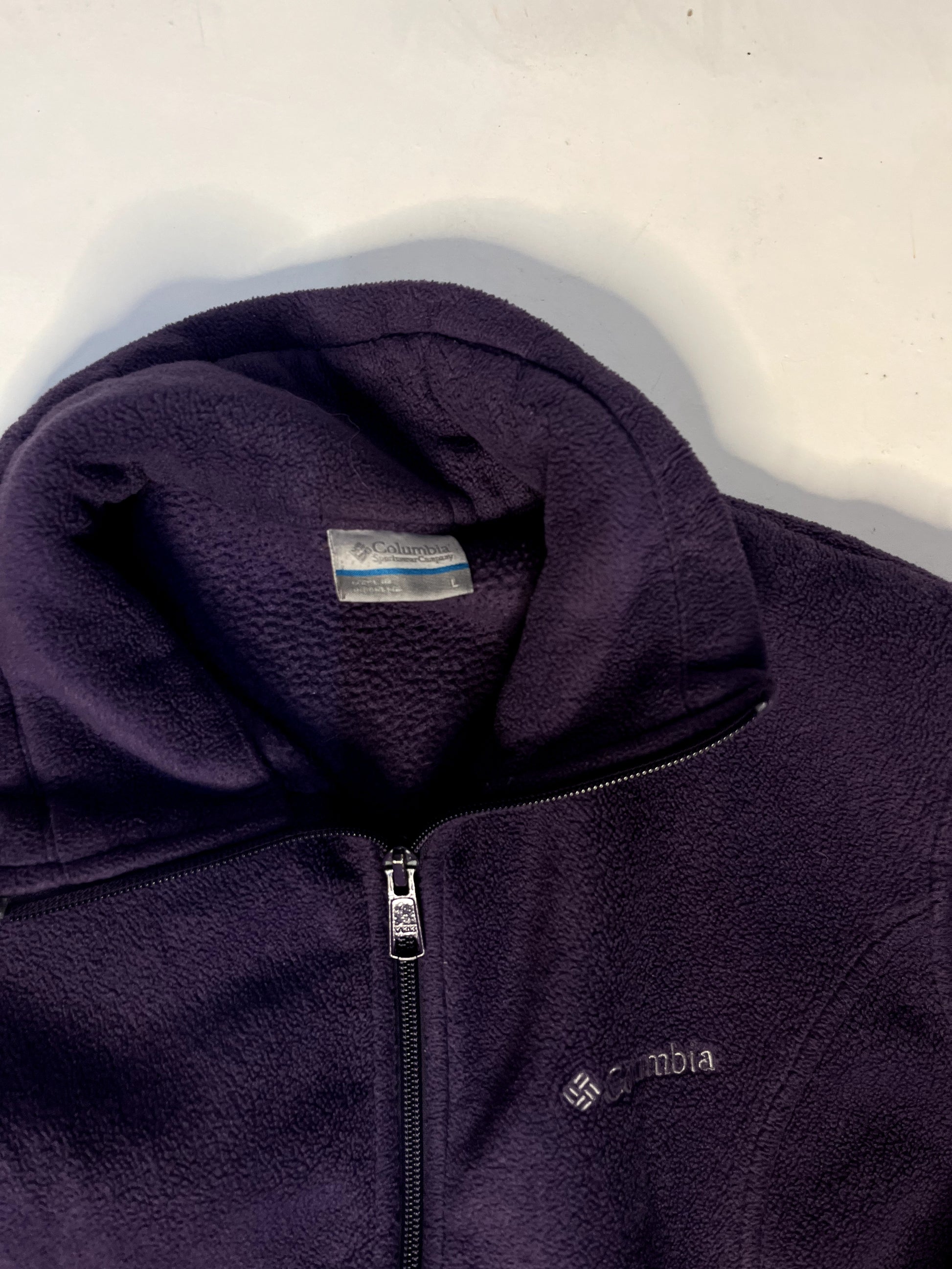 Vintage Columbia Purple Fleece Jacket