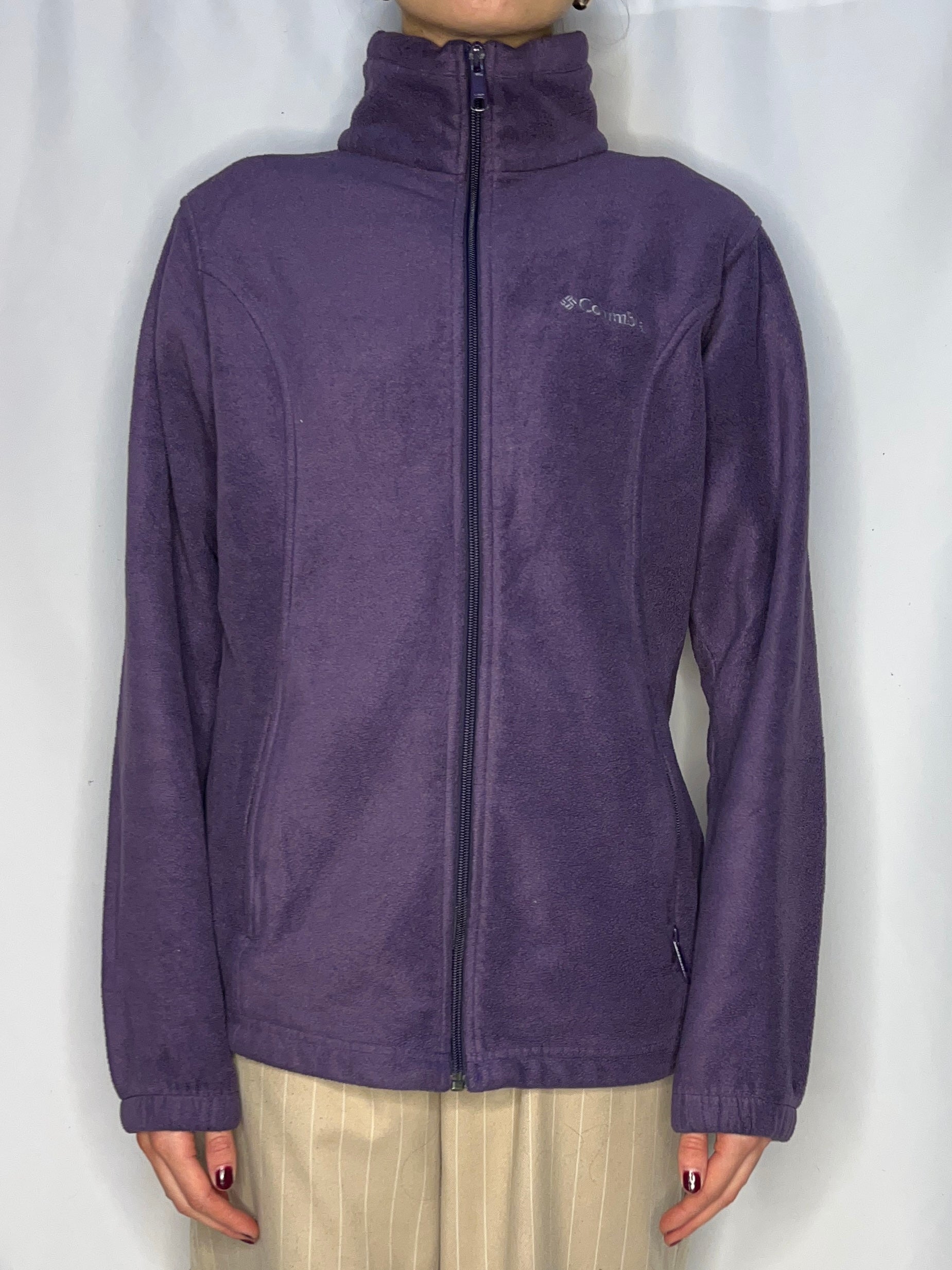 Vintage Columbia Purple Fleece Jacket